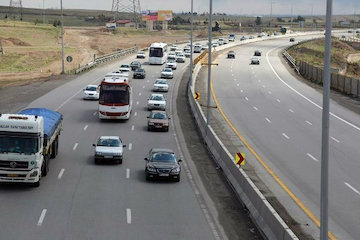 کاهش ۸.۲ درصدی تردد در محورهای برون شهری نسبت به روز گذشته جاده ترافیک