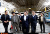 بازدید وزیر راه و شهرسازی از ایستگاه راهآهن در روز طبیعت