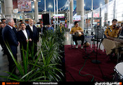 بازدید وزیر راه وشهر سازی  از فرودگاه امام خمینی(ره) در روز طبیعت