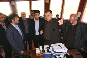 بازدید مدیران عضو شورای حملونقل استان مرکزی از نحوه فعالیت نوروزی دستگاههای عضو این شورا بازدید