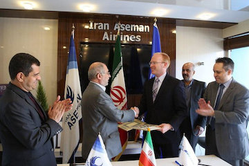 توافق شركت آسمان برای خريد ۶۰ فروند بوئینگ ۷۳۷/ ورود هواپيماهای جديد در ۱۰ سال قرارداد
