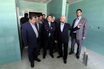 بازدید آخوندی از بیمارستان ۸۲ تختخوابی شهرستان بهار/ تجهیز بیمارستان به بخشهای CCU ICU و NICU  بازدید