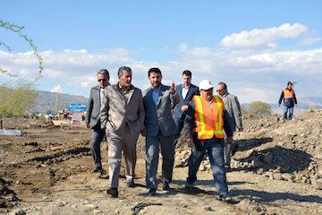 خسارت ۲۲۰ میلیارد ریالی سیل به تأسیسات راهسازی آذربایجانغربی بازدید