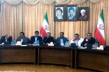 حضور اعضاء کمیته ویژه کمیسیون عمران مجلس شورای اسلامی در تبریز جلسه