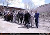 بازدید رئیس جمهوری و وزیر راه و شهرسازی از روستای چنار آذربایجانشرقی