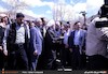 بازدید رئیس جمهوری و وزیر راه و شهرسازی از روستای چنار آذربایجان‌شرقی