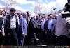 بازدید رئیس جمهوری و وزیر راه و شهرسازی از روستای چنار آذربایجانشرقی