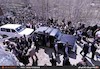 بازدید رئیس جمهوری و وزیر راه و شهرسازی از روستای چنار آذربایجانشرقی