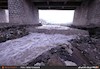 پل غله زار پس از وقوع سیل در آذربایجان شرقی
