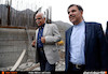 بازديد وزیر راه وشهر سازی  از پروژه راه‌آهن قزوین- رشت