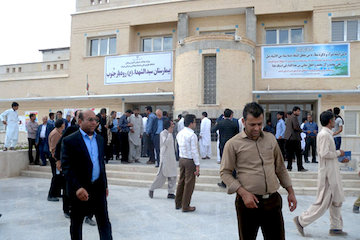 افتتاح بیمارستان سیدالشهدا در شهرستان رودبار جنوب کرمان جنوبی بیمارستان