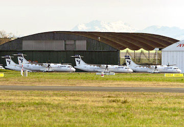 فردا چهار فروند هواپیمای ATR وارد مهرآباد میشود/ صدورگواهینامه اجازه پرواز هواپیماهای ATR  مراسم تحویل ۴ فروندATR۷۲ در تولوز برگزار شد