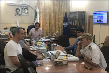 بازدید مدیر بندر چاناکاله ترکیه از بندر تجاری لنگه/ اعلام آمادگی برای صادرات مواد معدنی به کویت جلسه