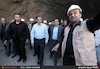بازدید معاون اول رئیس‌جمهوری و وزیر راه و شهرسازی از پروژه آزادراه تهران - شمال