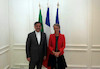 ملاقات وزیر راه و شهرسازي ايران با وزیر حمل و نقل فرانسه