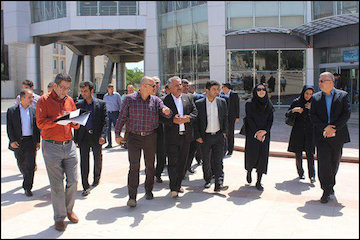 بازدید مدیرکل راه و شهرسازی از ساختمان جدید ایستگاه راهآهن زنجان/ ایستگاه راهآهن قزوین کانون توجه سند (TOD) راهآهن کشور بازدید