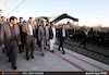 بازدید وزیر راه و شهرسازی از ایستگاه راه‌آهن شهرستان زاهدان و بازگششت وی به تهران از سفر به استان سیستان و باوچستان