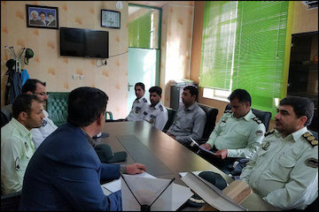 جزئیات برگزاری جلسه تعاملی یگان حفاظت از اراضی دولتی و یگان حفاظت اداره کل منابع طبیعی جلسه