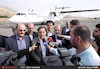 ورود وزیر راه و شهرسازی با هواپیمای ‌ATR به فرودگاه سنندج 