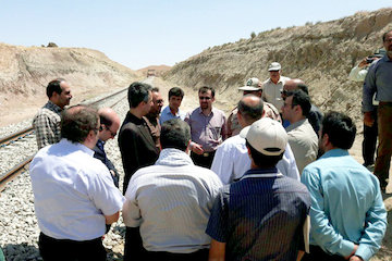 تلاش برای افتتاح قطعه سوم راهآهن خواف- هرات تا مهر ماه/ اعلام آمادگی پیمانکاران ایرانی برای اجرای قطعه ۴ پروژه بازدید