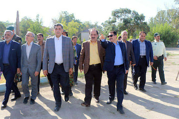 ضرورت حفظ یکپارچگی و انسجام کاربریها در اراضی پادگان لشکر ۶۴ ارومیه بازدید