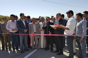 افتتاح دو پروژه راه روستایی در شهرستانهای جاجرم و شیروان خراسان شمالی افتتاح