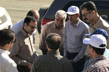 بازدید رئیس سازمان مدیریت و برنامهریزی استان کردستان از پروژههای راه روستایی سنندج بازدید