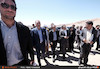 بازدید آخوندی از باند دوم فرودگاه آیت الله هاشمی رفسنجانی کرمان در بدو ورود