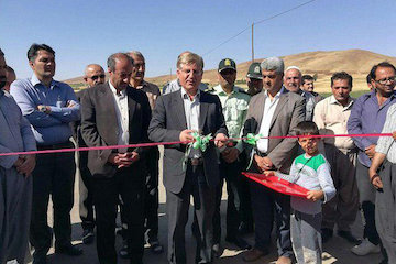 آغاز بهرهبرداری از راه روستایی در شهرستان دهگلان کردستان افتتاح
