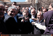 حضور وزیر راه وشهر سازی در عملیات اجرایی طرح بازآفرینی محله همت‌آباد اصفهان