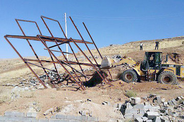 بازگشت ۲ هزار پنجاه متر مربع زمین به دولت در جنوب استان کرمان رفع تصرف