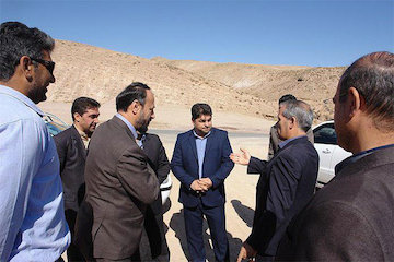 بازدید مدیرکل راه و شهرسازی خراسان شمالی از پروژه راهسازی محور دهستان سنگر شهرستان فاروج بازدید