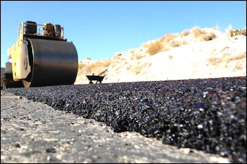 بهرهبرداری از ۲۵ پروژه راهداری و حملونقل در خراسان شمالی آسفالت