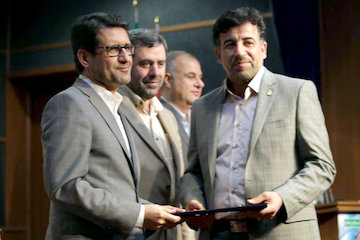 عادل دریس سکاندار اداره کل بنادر و دریانوردی خوزستان شد مراسم