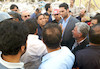 بازديد وزير راه و شهرسازی از مناطق زلزلهزده كرمانشاه