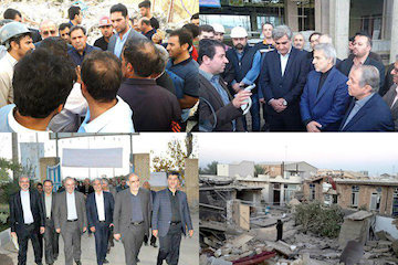 حضور رئیس جمهور و وزیر راه و شهرسازی در مناطق زلزهزده/ بازدید نوبخت از پروژه راهآهن گیلان/ امضای تفاهمنامه سهجانبه به منظور ارتقاء کیفیت زندگی در كلانشهر كرج  گزارش آخر هفته