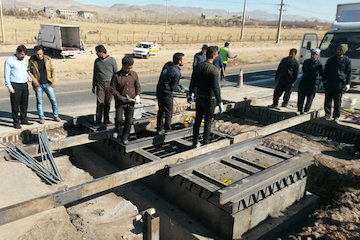 احداث دومین سامانه توزین حین حرکت در استان زنجان سامانه توزین