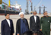 افتتاح فاز نخست بندر شهید بهشتی چابهار با حضور رئیس جمهور و وزیر راه و شهرسازی