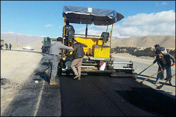احداث و آسفالت راه روستایی در خراسان شمالی آسفالت