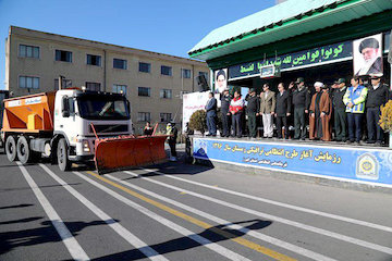 رزمایش زمستانی ترافیکی ۱۴۰۰ با حضور وزیر راه و شهرسازی آغاز شد رزمایش زمستانی