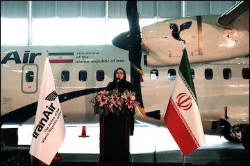 تشریح مزیتهای رقابتی هواپیماهای ATR/ كاهش یك ساله  عمر ناوگان هوایی كشور با ورود  ATR جدید فرزانه شرفبافی