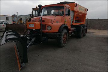 افزوده شدن ۳ دستگاه بیل برفروب به ناوگان راهداری خراسان شمالی  ماشین آلات راهداری