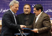 امضاء تفاهمنامه همکاری بنیاد مسکن و دانشگاه تهران در بازسازی مناطق زلزله‌زده کرمانشاه 