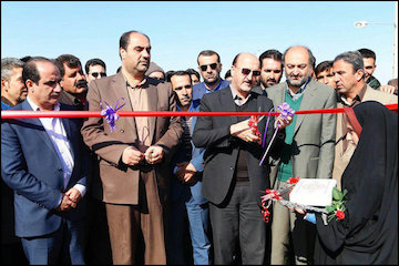 افتتاح ۲۰ کیلومتر راه روستایی در شهرستان بویینزهرا با حضور استاندار قزوین افتتاح