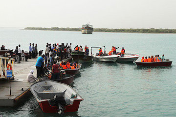 ممنوعیت تردد شناورهای تفریحی در بنادر قشم بندر قشم