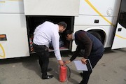 اجرای طرح کنترل و نظارت کریدوری ناوگان حمل و نقل مسافری در آزادراه زنجان - قزوین