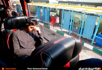 جابجایی مسافر در خوزستان ۵۸ درصد کاهش یافت بازدید وزیر راه و شهرسازی از پایانه مسافربری بیهقی