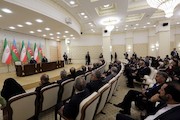 دیدار سران ایران و آذربایجان