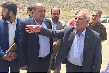 پیشرفت ۹۰ درصدی جاده جدید فیروزآباد- فراشبند بازديد