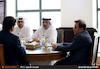 دیدار هیات وزارت حمل و نقل و سازمان بنادر قطر به همراه مدیرعامل سازمان بنادر و دریانوردی کشورمان با وزیر راه و شهرسازی